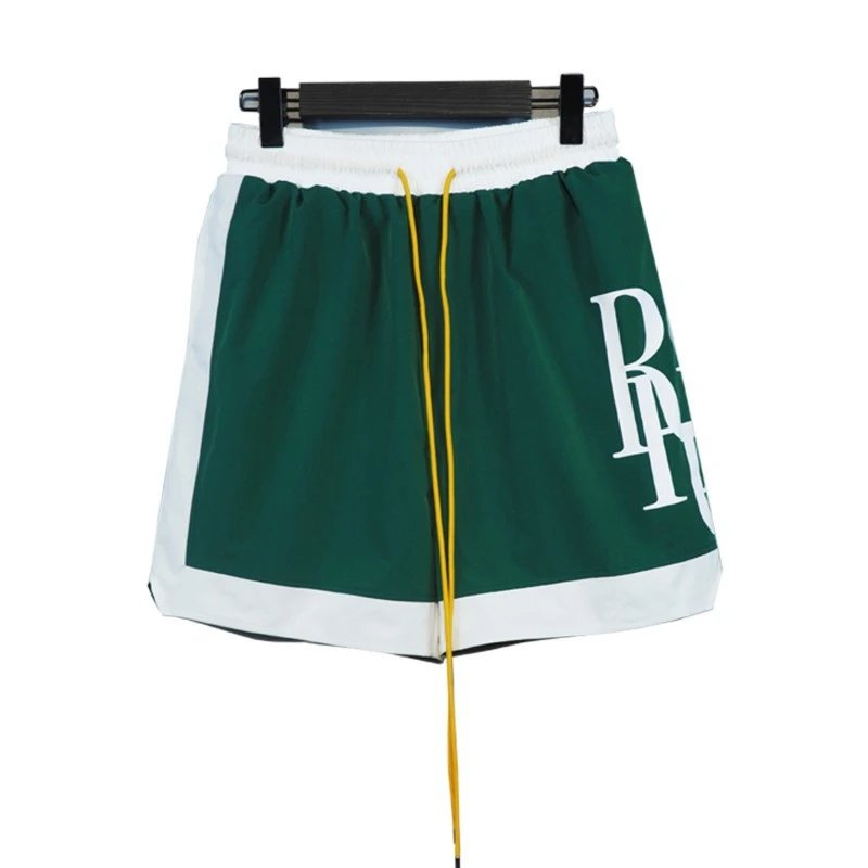 Casual Logo Shorts Teal - Rhude - Cnfans - $23.55
