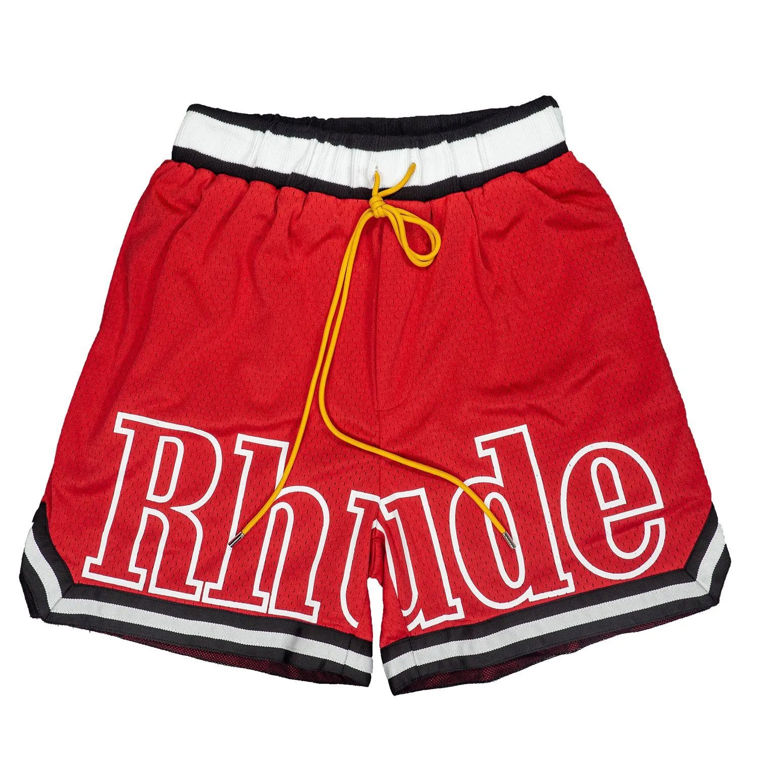 Mesh Athletic Shorts Crimson - Rhude - Cnfans - $24.84