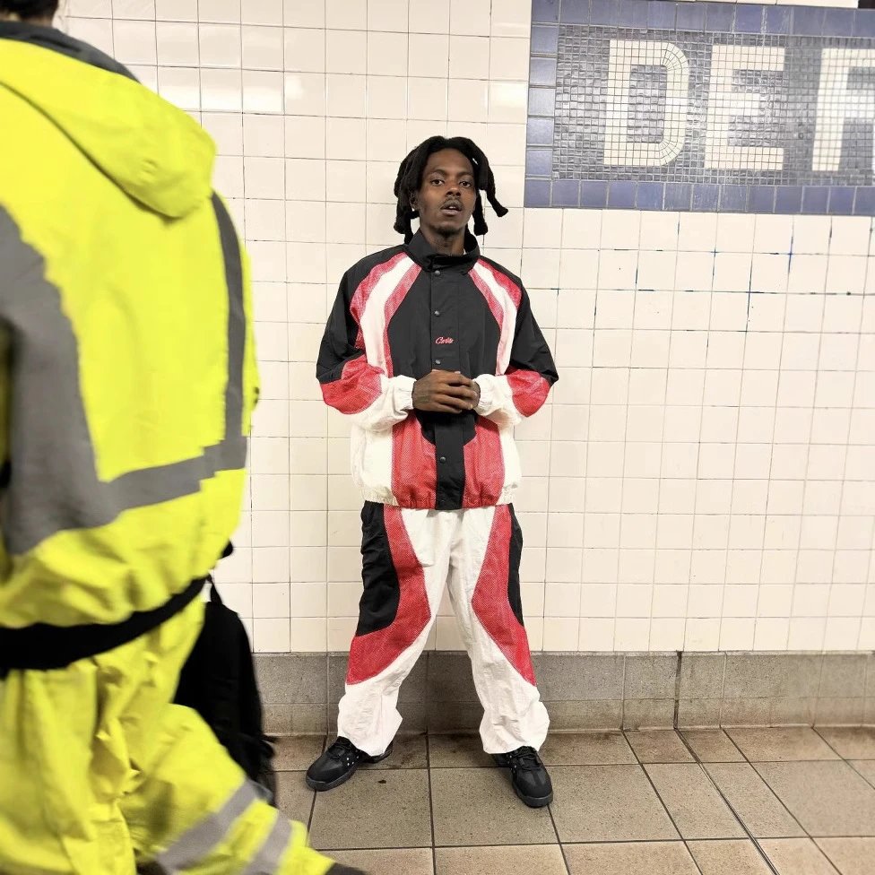 Mesh Colorblock Track Suit Multicolor - Gallery Image 2 - Detailed View