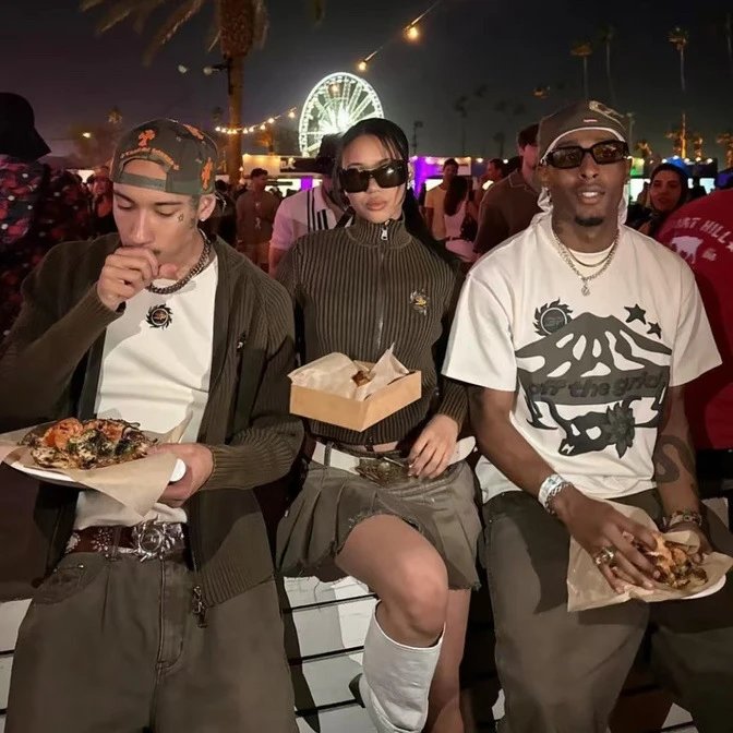 BP Embroidered Ribbed Knit Tank Top Multi - Gallery Image 2 - Detailed View