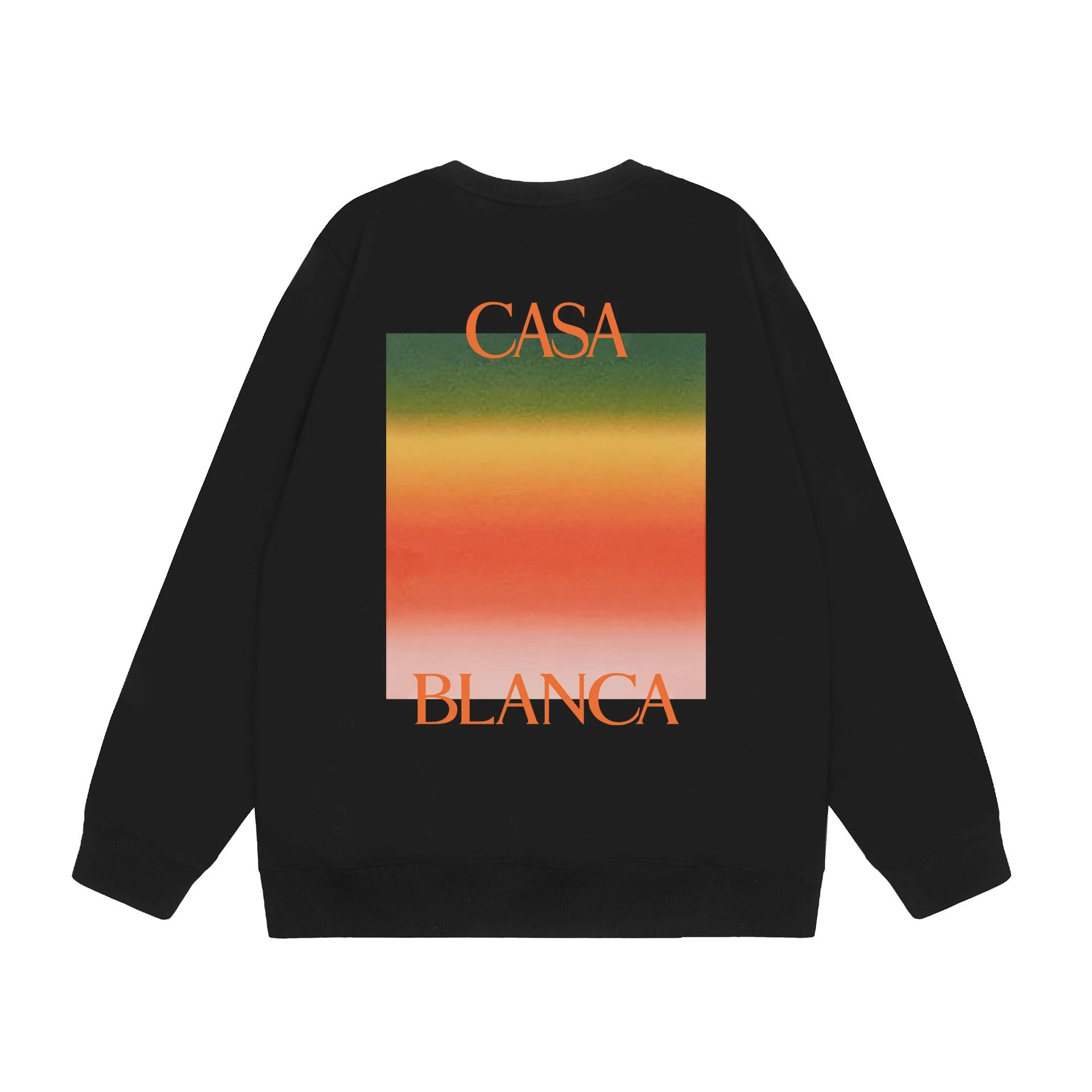 Geometric Print Sweatshirt Noir - Related Product - Cnfans