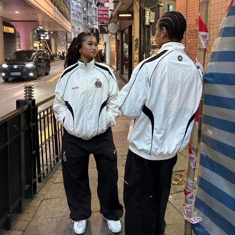 BP Embroidered Windbreaker Suit Multicolor - Gallery Image 4 - Detailed View