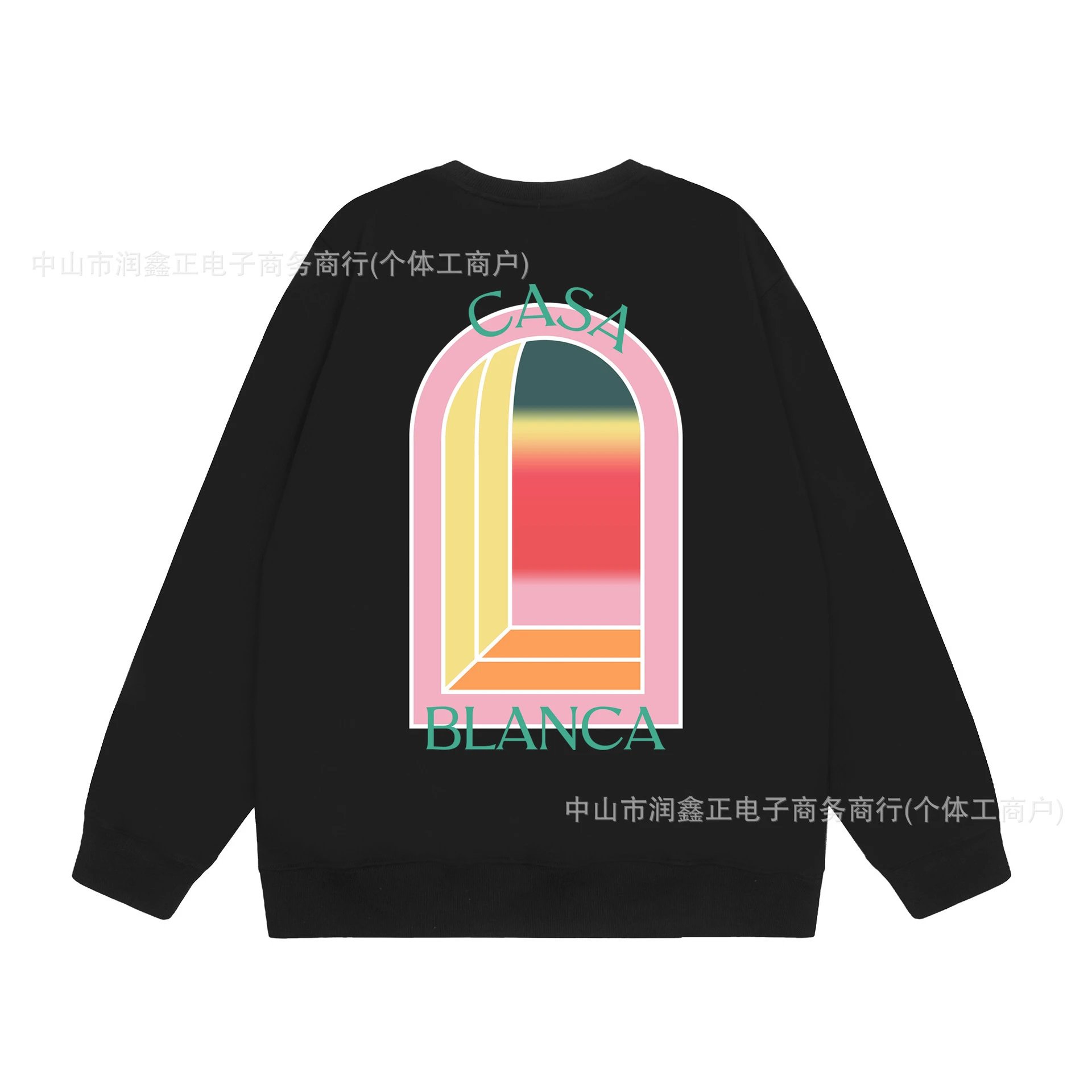High Street Long Sleeve Sweatshirt Ebony - casa - Cnfans - $27.10