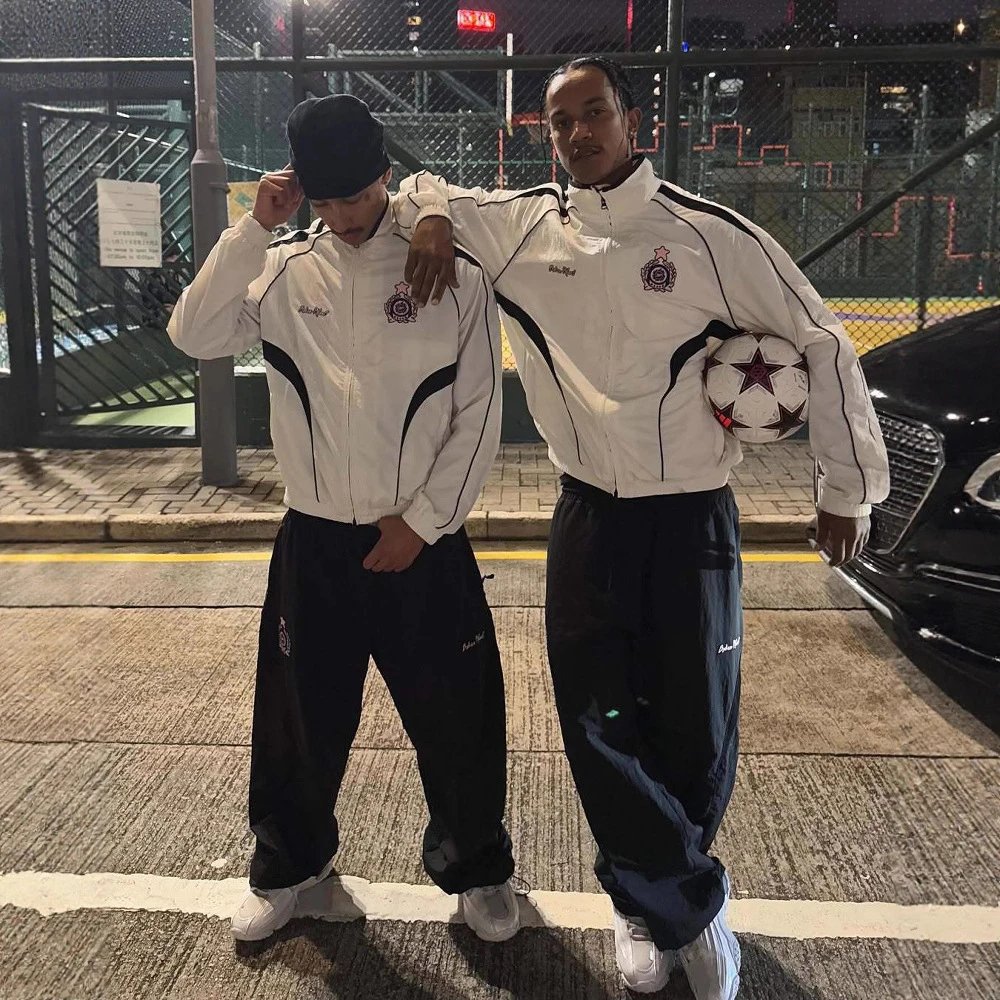 BP Embroidered Windbreaker Suit Multicolor - Gallery Image 3 - Detailed View