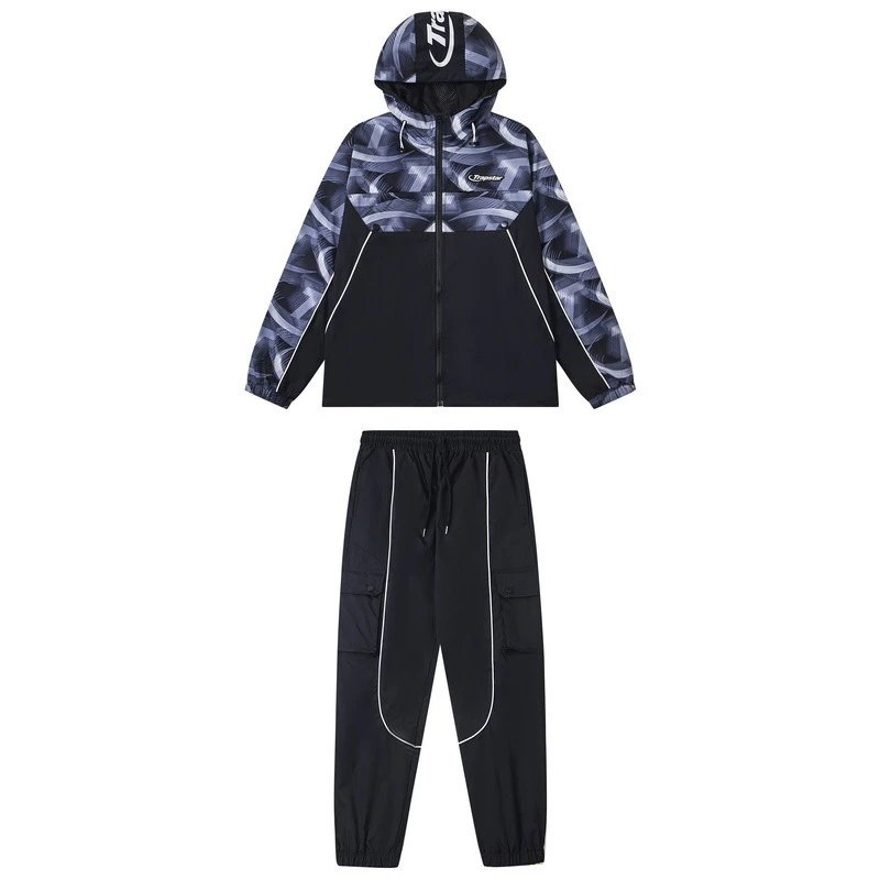 Tra Pattern Streetwear Set Multicolor - Gallery Image 5 - Detailed View