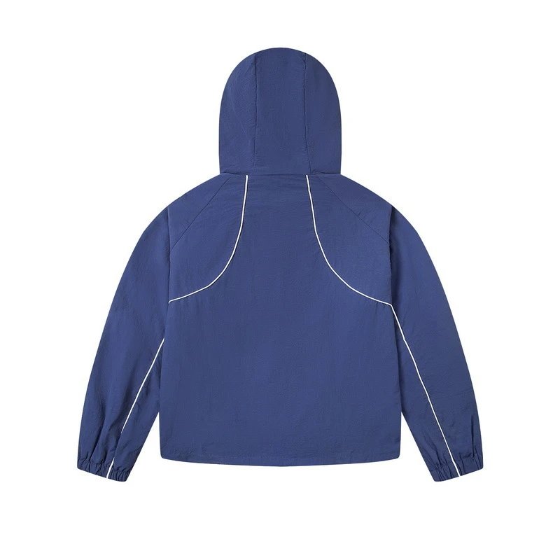 Trapstar Silicone Letter Hooded Jacket - Gallery Image 4 - Detailed View