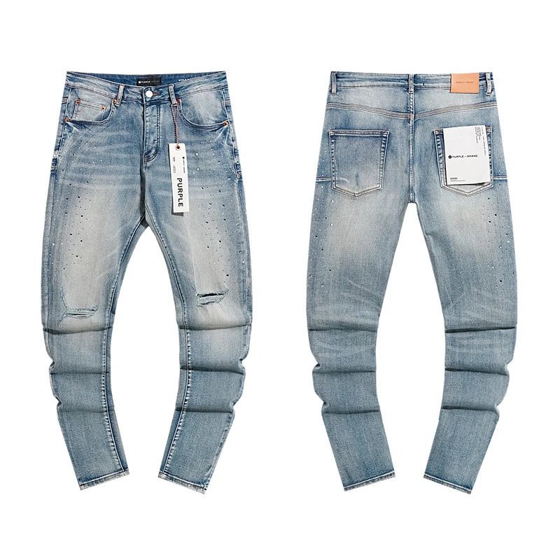 Distressed Denim Pants Azure - Related Product - Cnfans