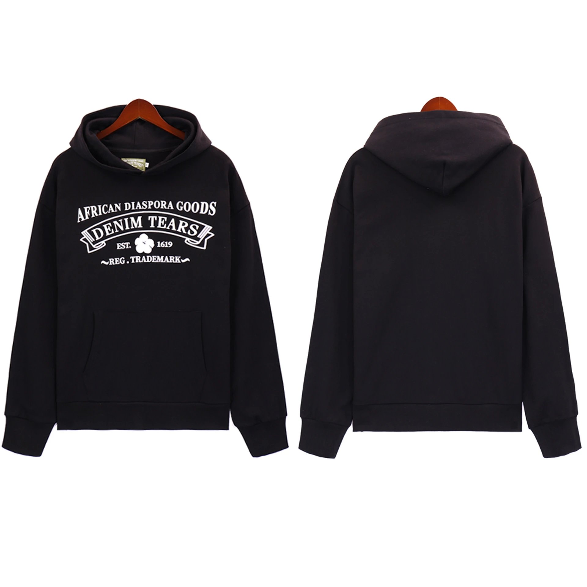 Cotton Hoodie Set Onyx - Eeooelle - Cnfans - $35.48