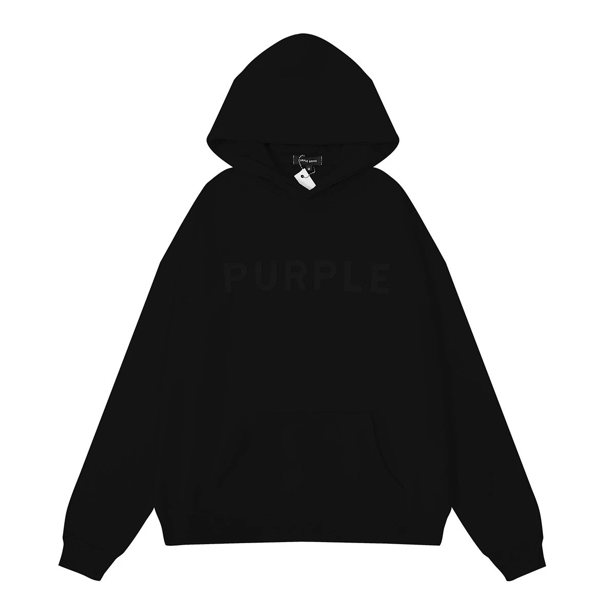 Unisex High-Street Hoodie Onyx - Purple Brand - Cnfans - $35.16