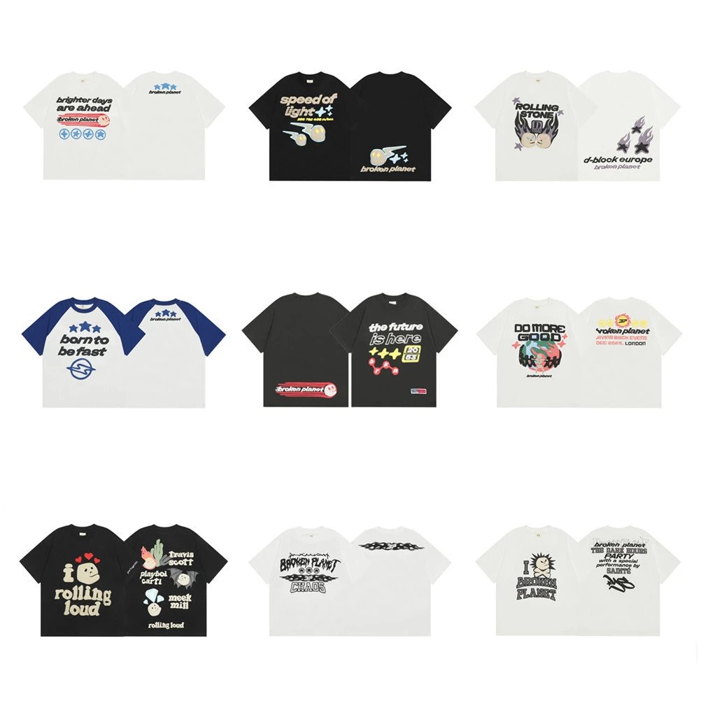 Broken Planet Foam Graphic Tee White - Related Product - Cnfans