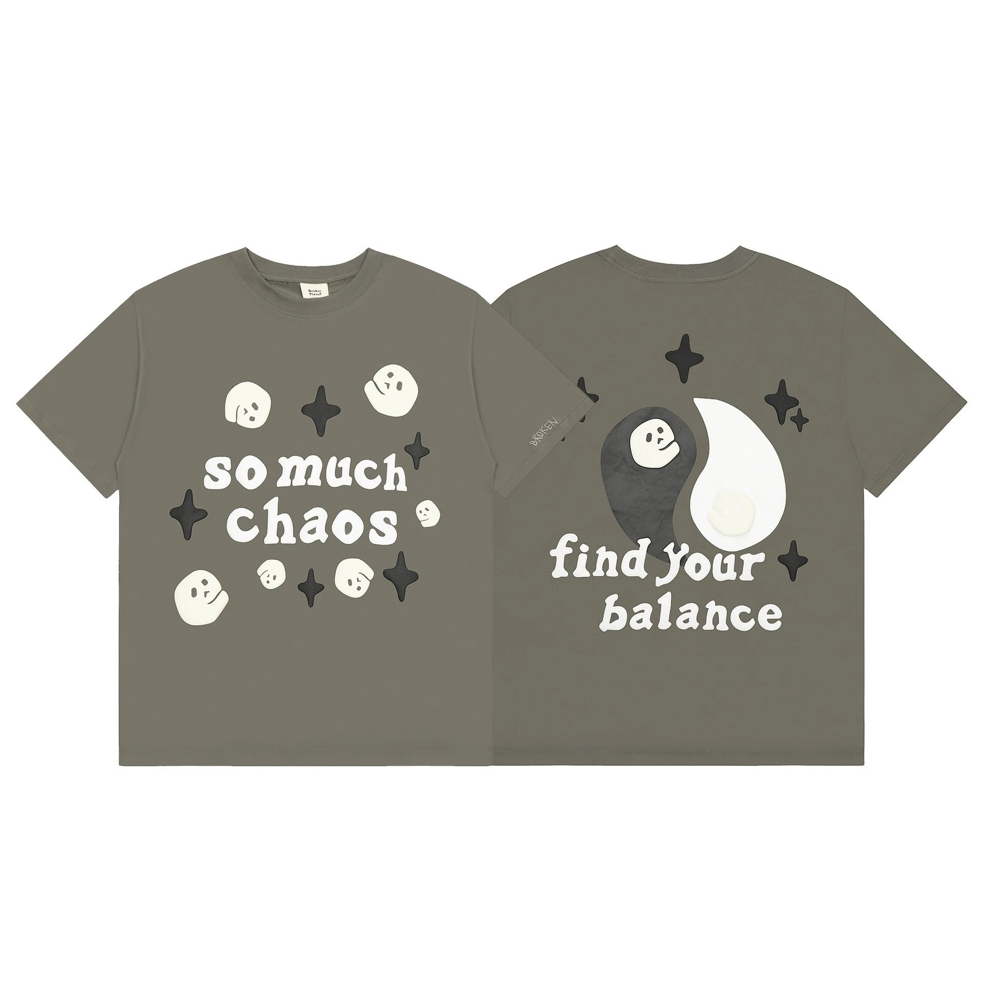 BP Skull Print Tee Black - Gallery Image 2 - Detailed View