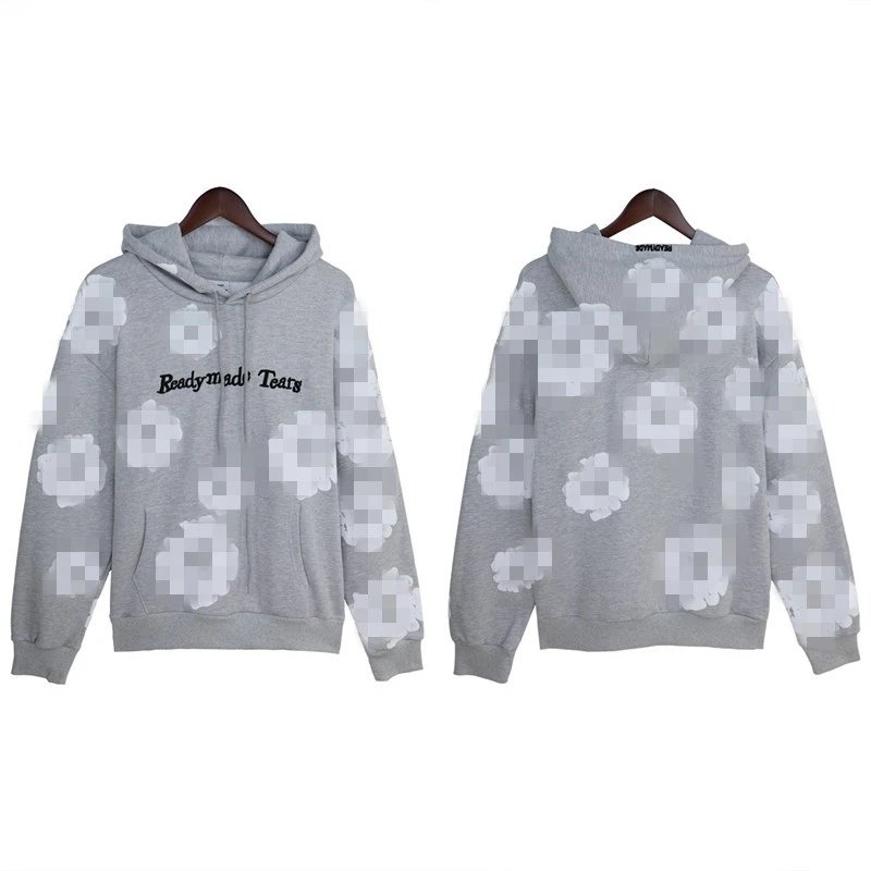 Streetwear Cotton Hoodie Onyx - Gallery Image 3 - Detailed View