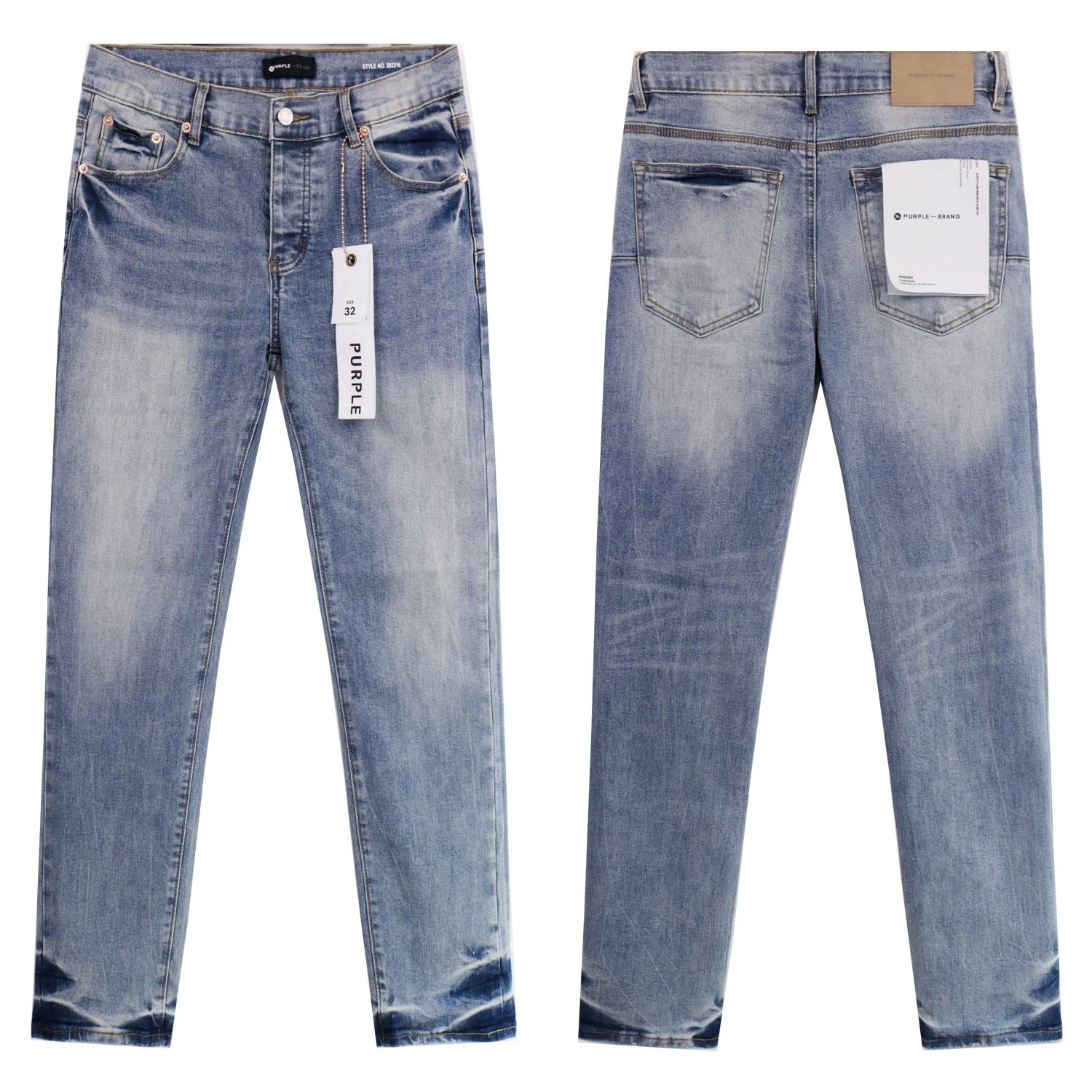 High Street Distressed Denim Jeans Azure - Related Product - Cnfans