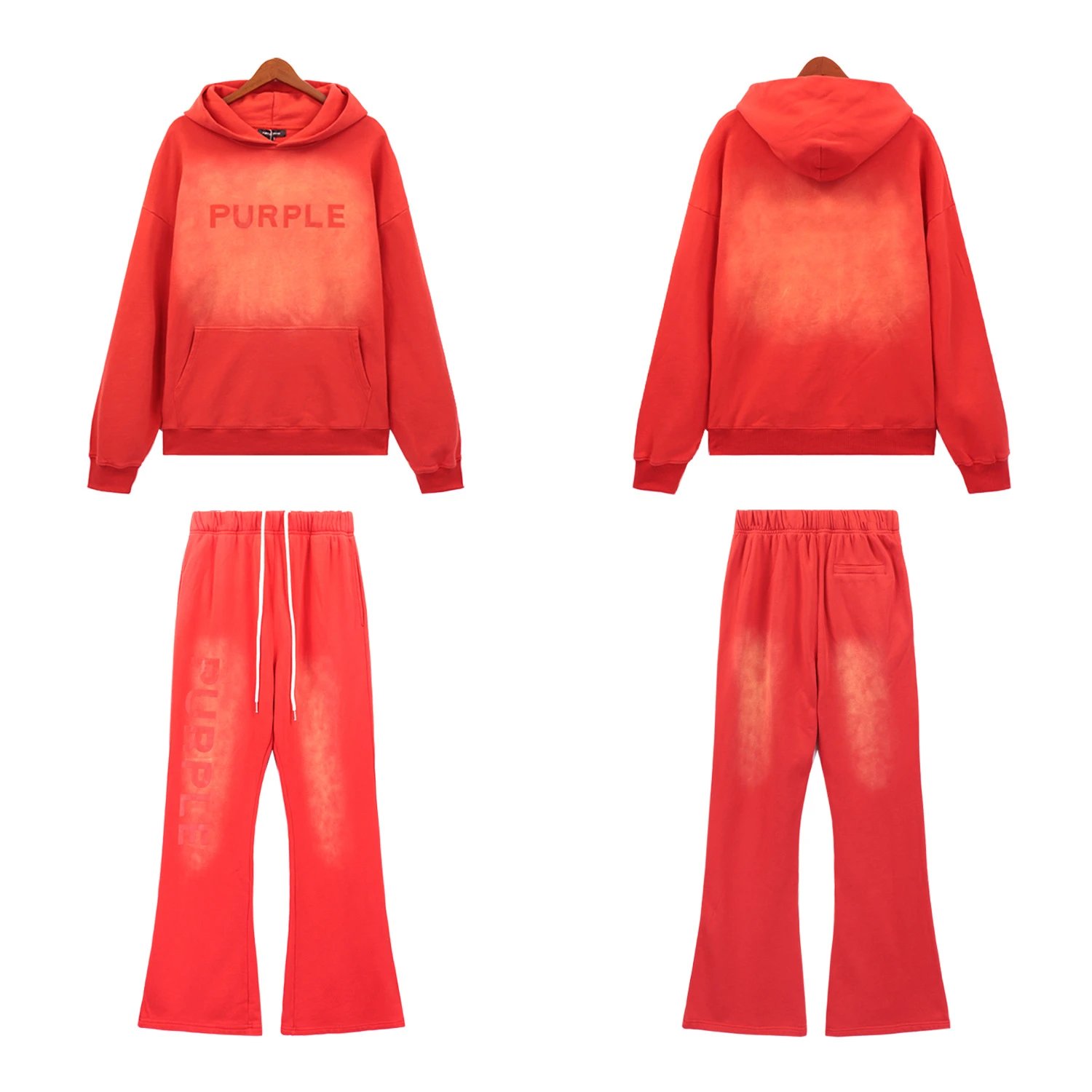 High Street Tie-Dye Set Charcoal - Gallery Image 3 - Detailed View