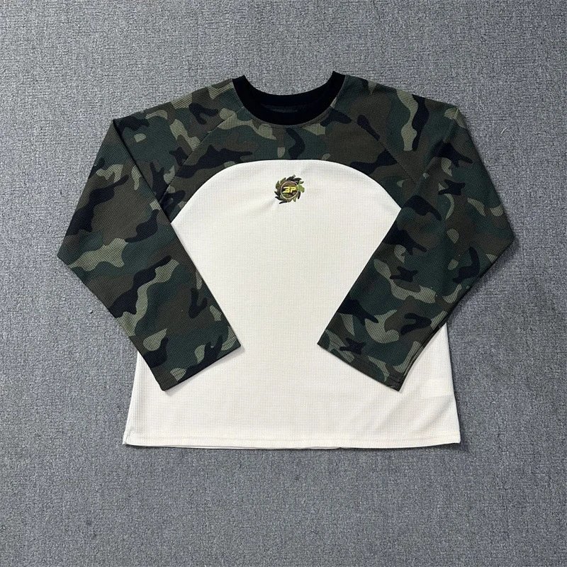 BP Raglan Long Sleeve Tee Camouflage - Gallery Image 2 - Detailed View