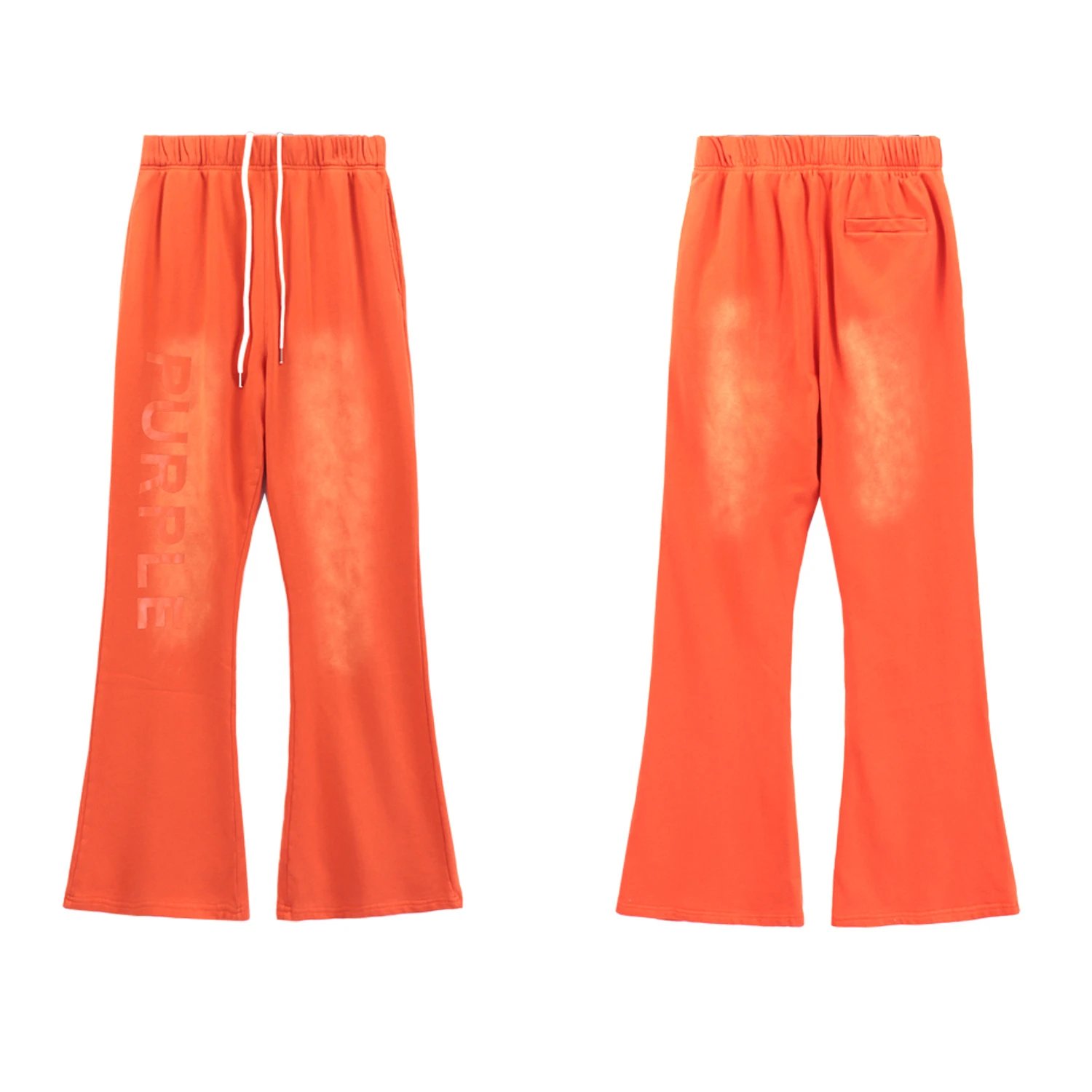 Washed Tie-Dye Pants Tangerine - Related Product - Cnfans