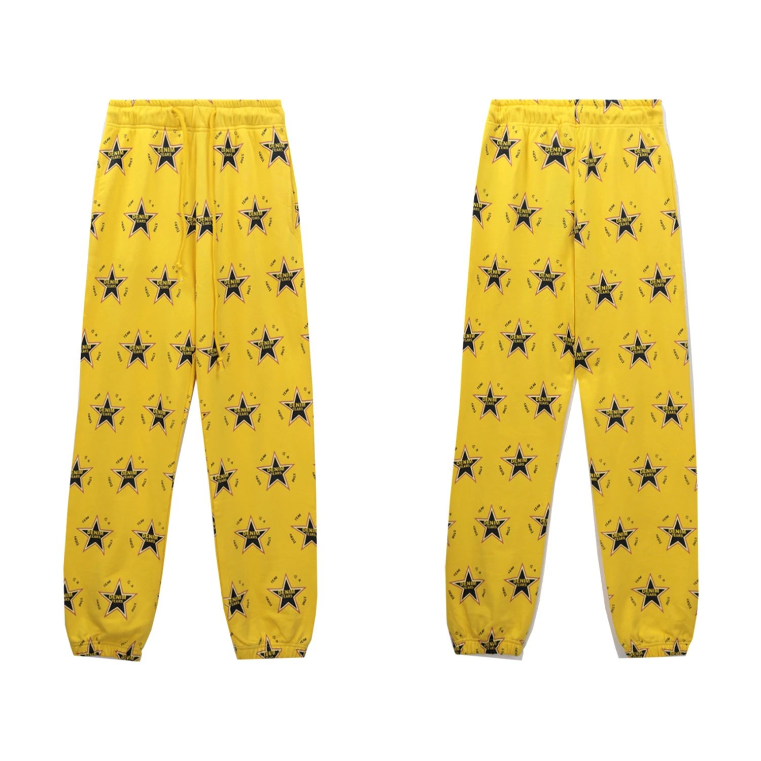 Star Print Tracksuit Mustard - Related Product - Cnfans