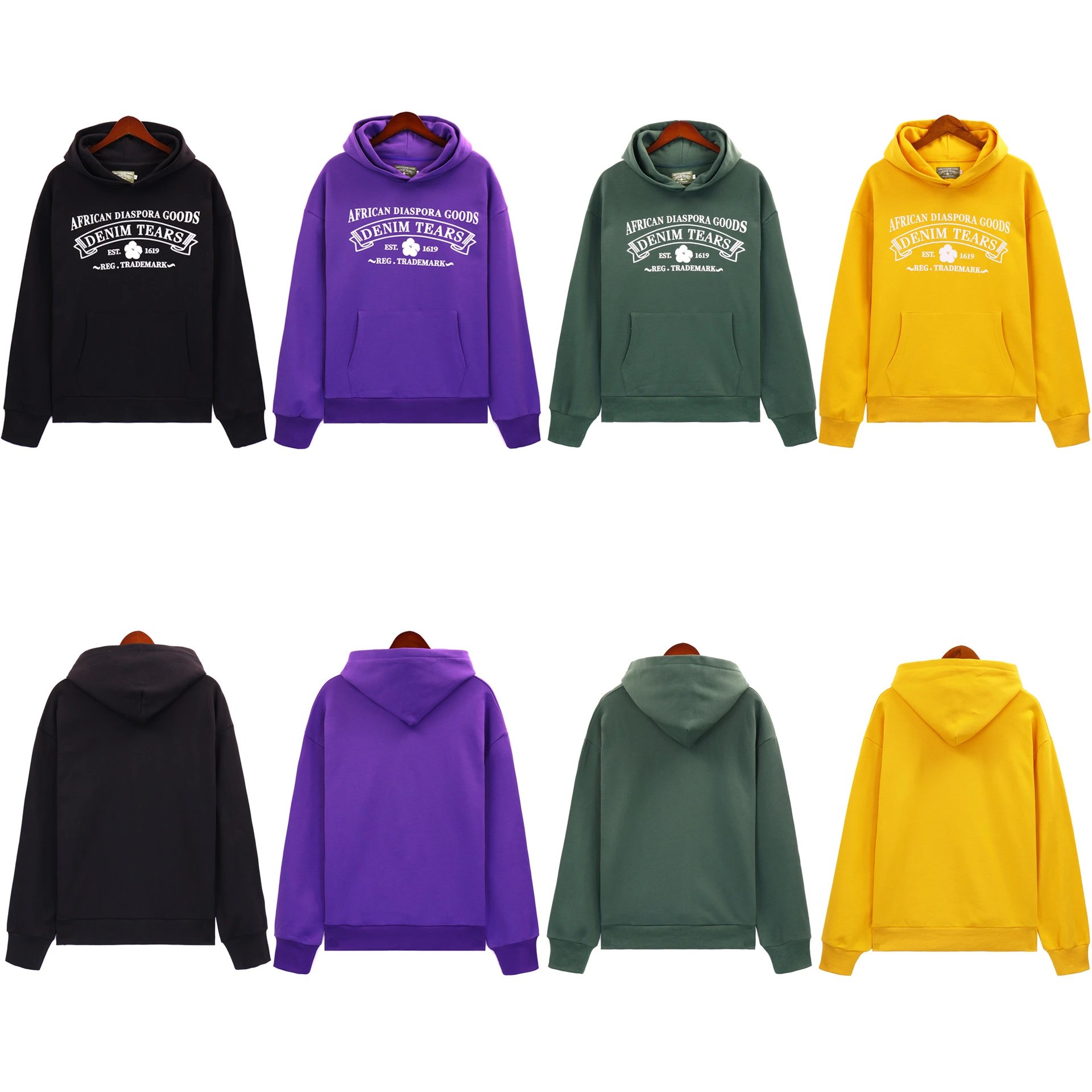 Cotton Streetwear Tracksuit Amber - Gallery Image 5 - Detailed View