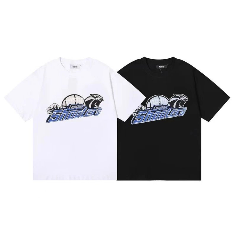 Tra Logo Claw T-Shirt White Black - Gallery Image 5 - Detailed View