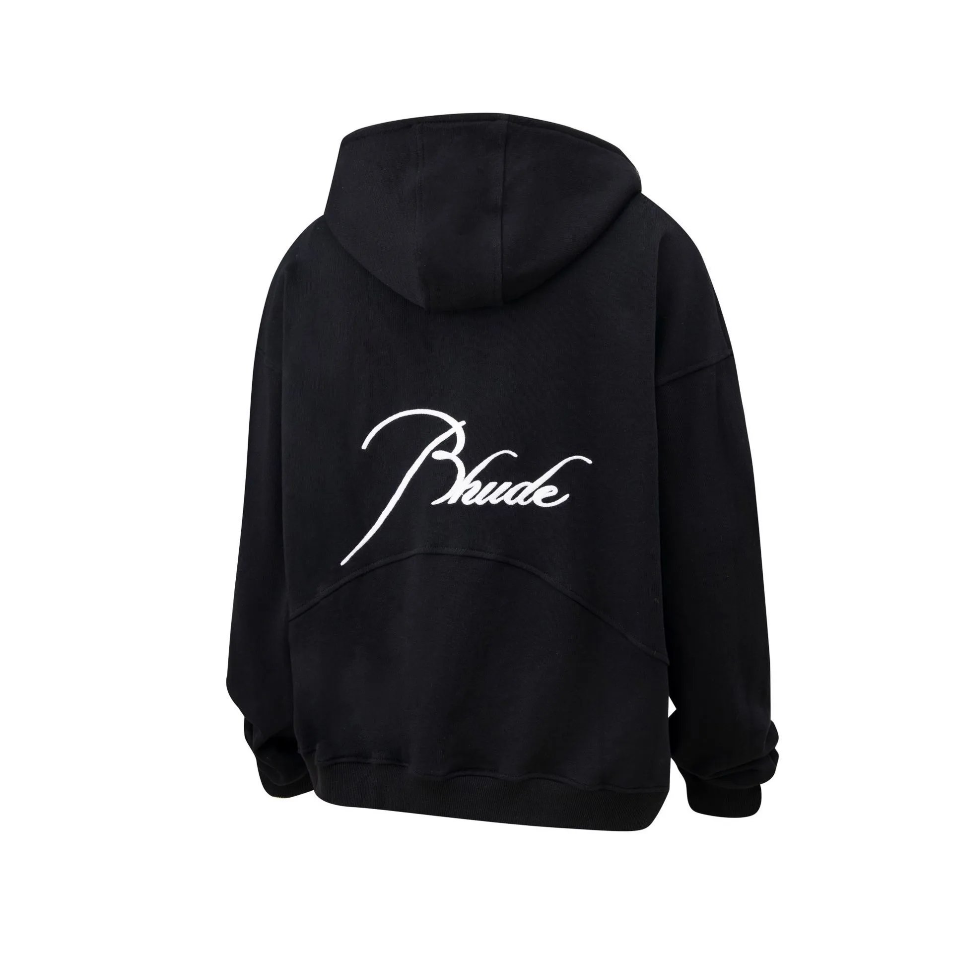 Rhude Embroidered Zip Hoodie MultiColor - Gallery Image 5 - Detailed View