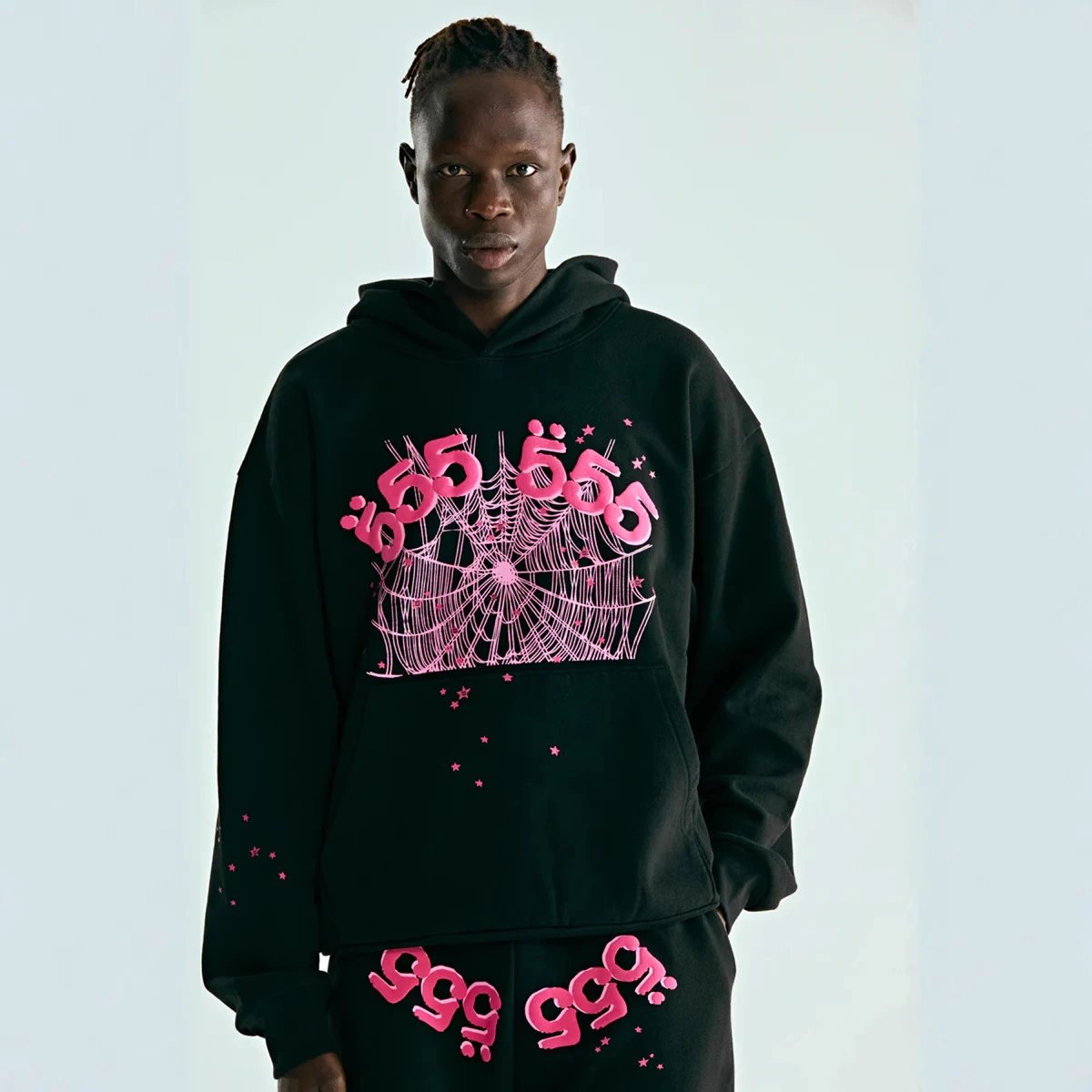 Streetwear Tracksuit Black Rose - Gallery Image 3 - Detailed View