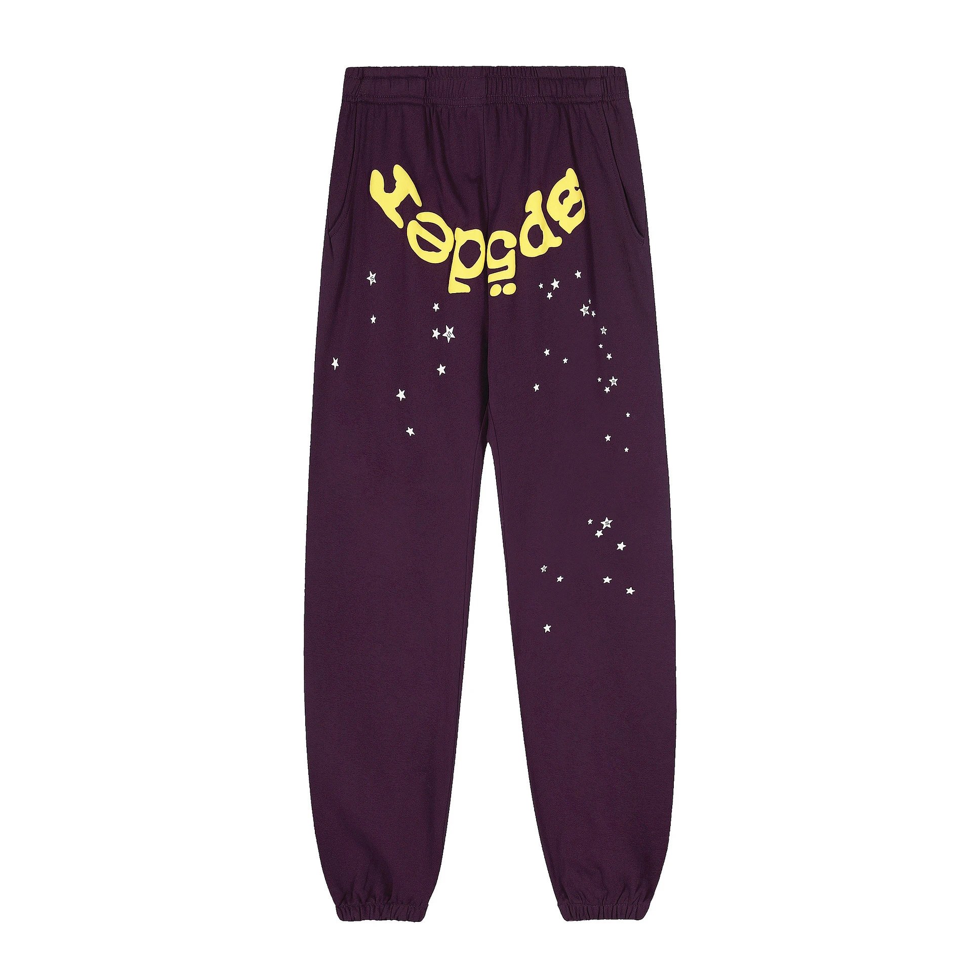 High Street Jogger Set Plum - Sp5der - Cnfans - $33.23