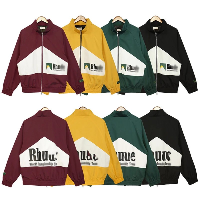 Rhude Colorblock Jacket Multicolor - High Quality Product Image - Cnfans