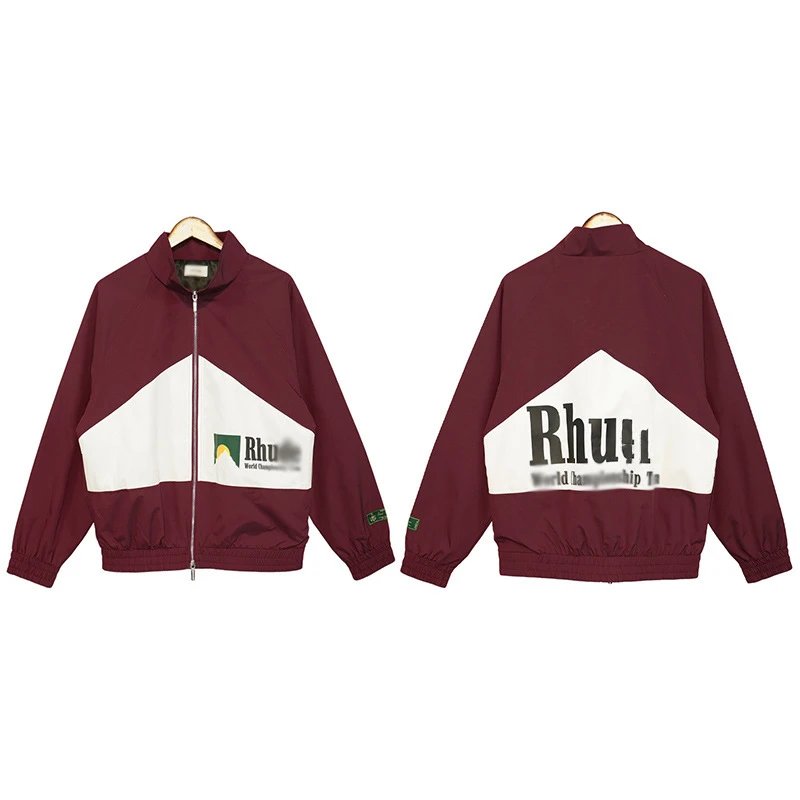 Rhude Colorblock Jacket Multicolor - Gallery Image 3 - Detailed View