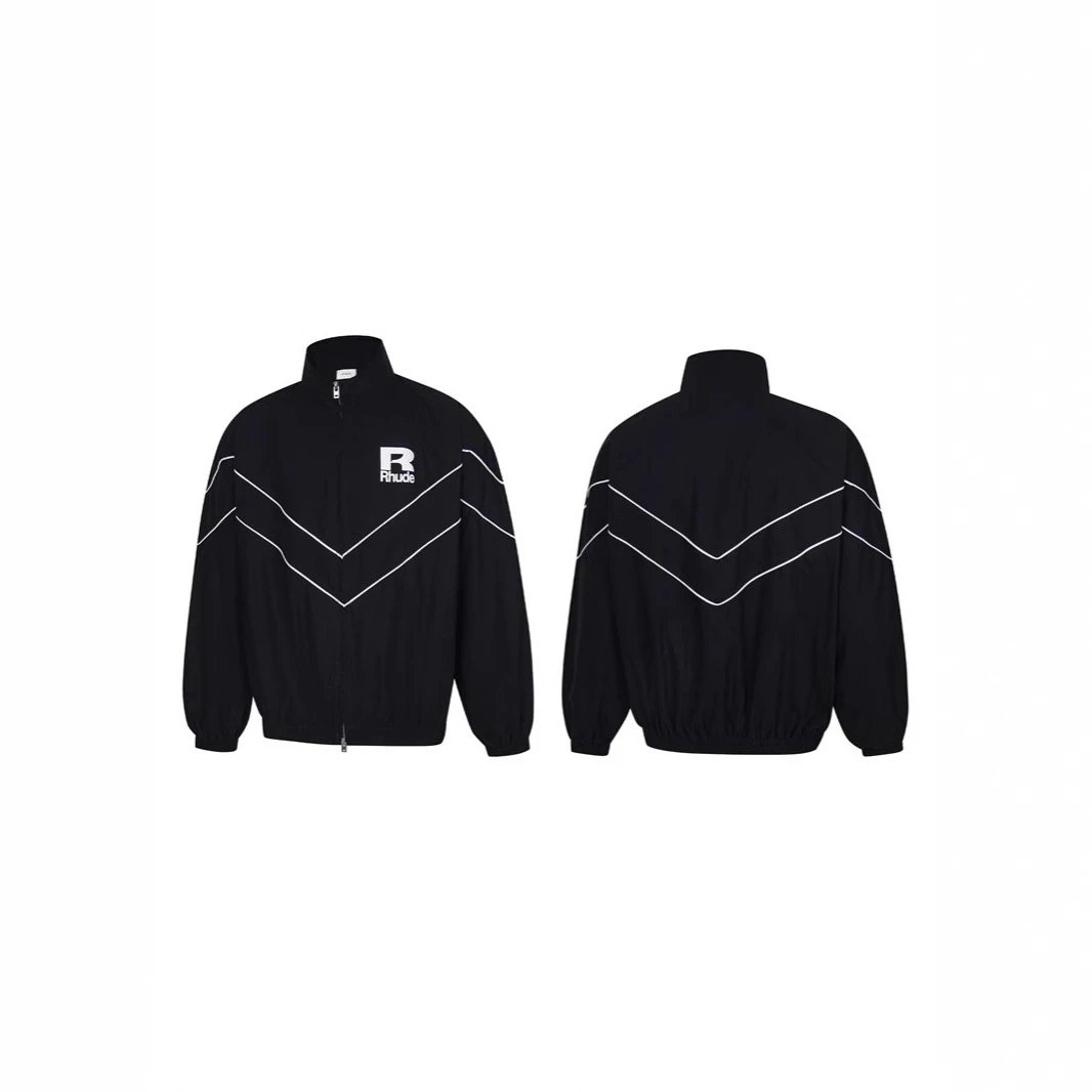 Rhude Striped Track Jacket Multicolor - High Quality Product Image - Cnfans