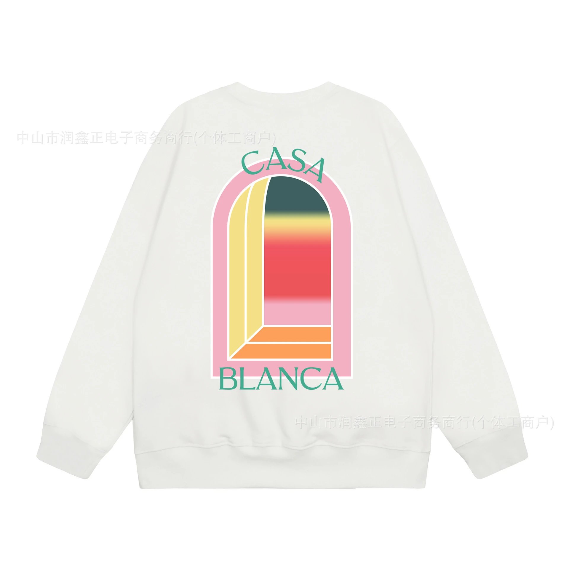High Street Crewneck Sweater Off-White - Related Product - Cnfans