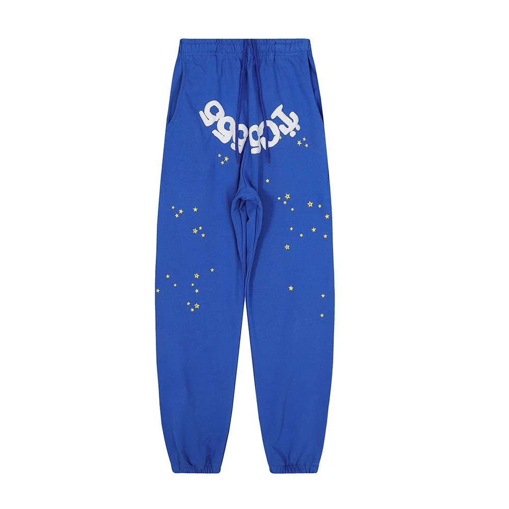 Unisex Tracksuit Spider Print Azure - Sp5der - Cnfans - $40.65