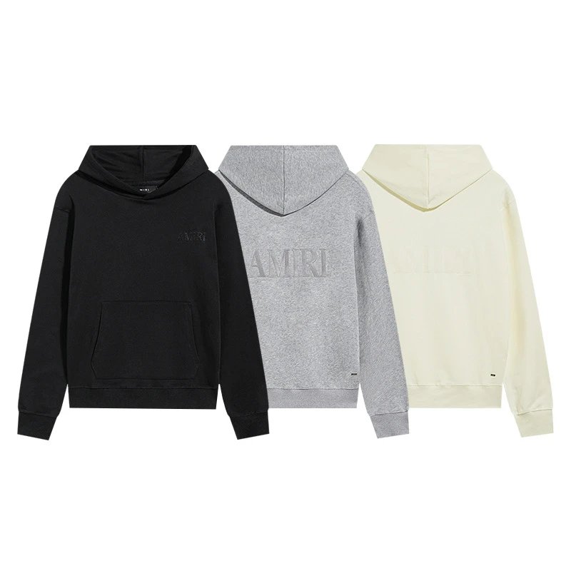 AMIRI Embroidered Hoodie Black - High Quality Product Image - Cnfans