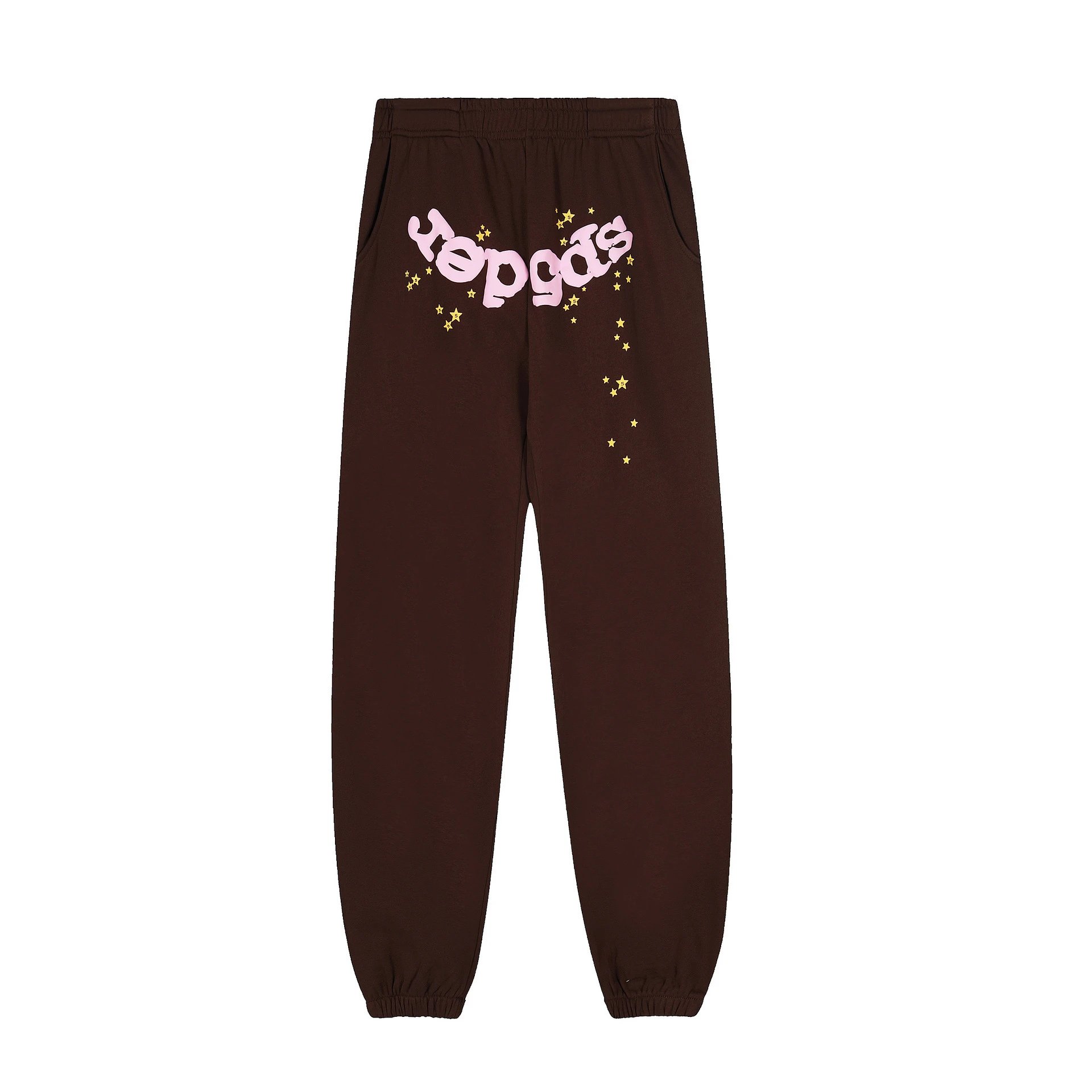 Street Style Jogger Set in Mocha - Sp5der - Cnfans - $33.23