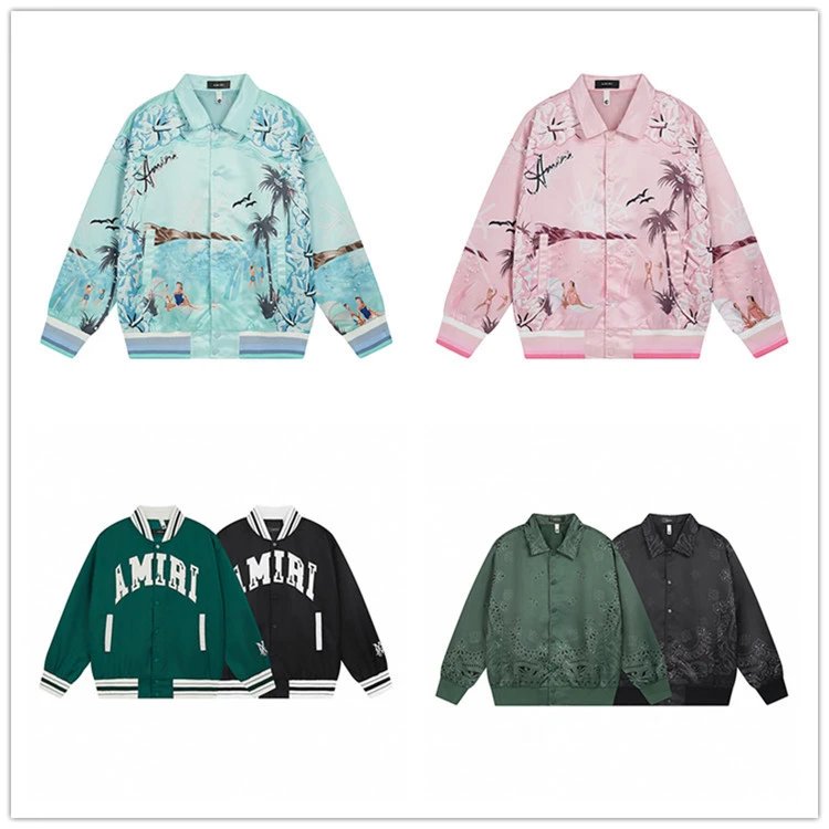 Amiri Tribal Embroidery Jacket Multicolor - Gallery Image 3 - Detailed View