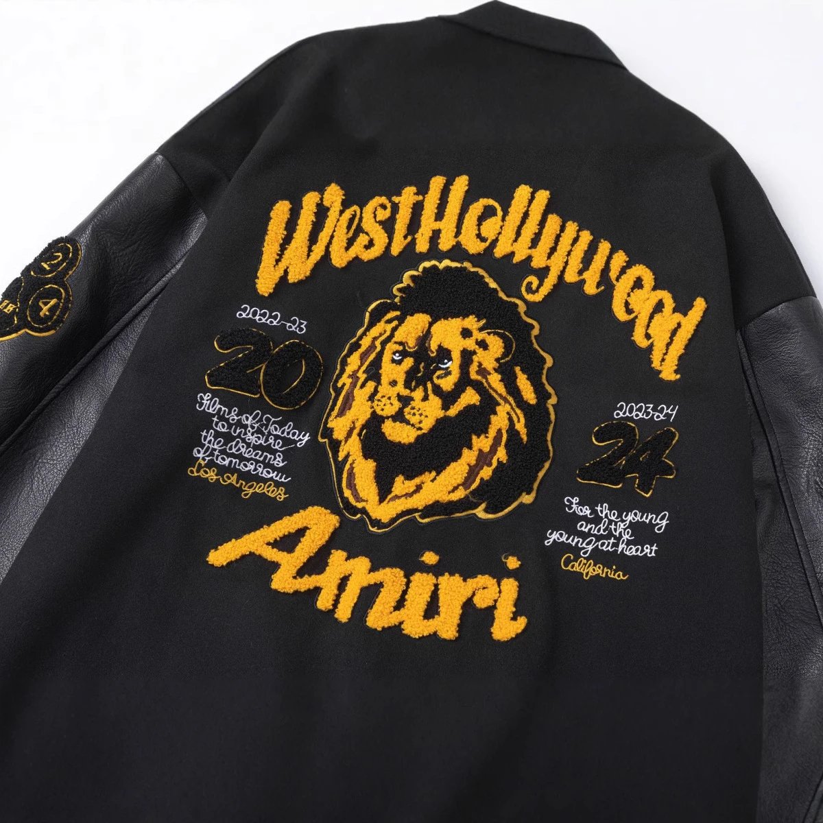 Amiri Lion Varsity Jacket Multi - Gallery Image 2 - Detailed View