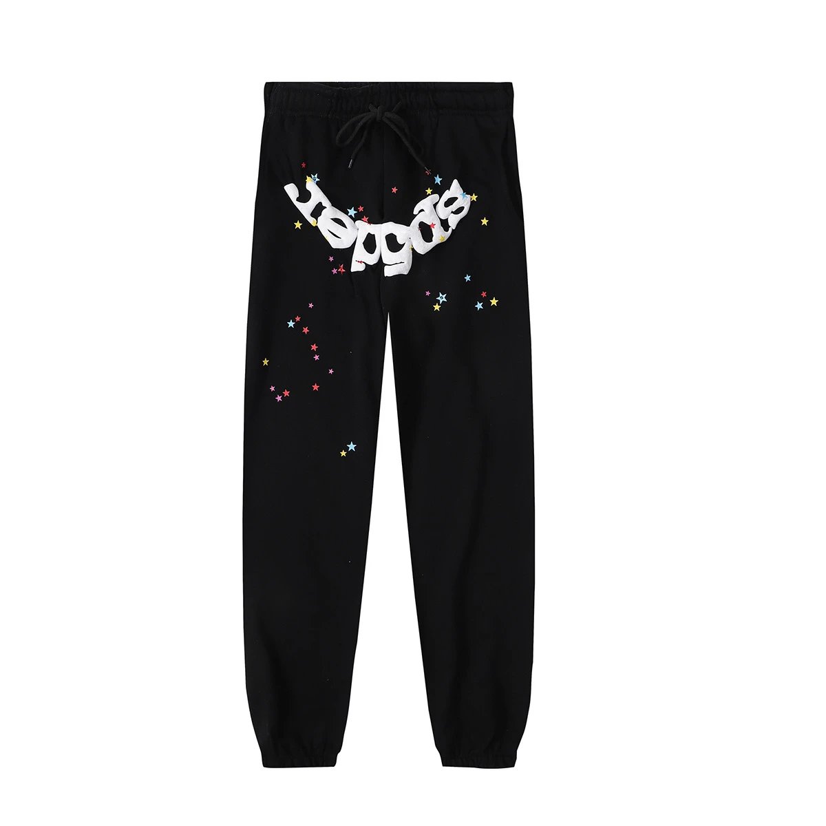Street Style Jogger Pants Onyx Black - Sp5der - Cnfans - $40.65