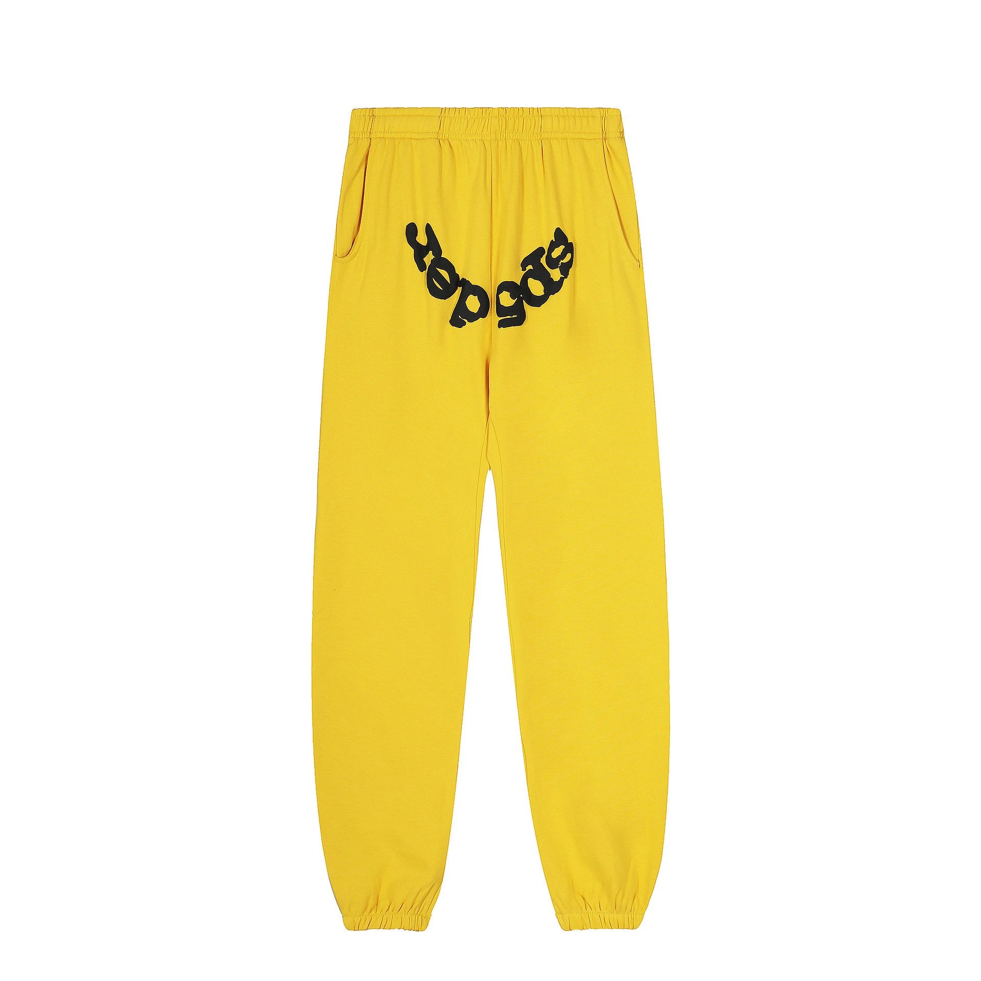High-Street Jogger Set Saffron - Sp5der - Cnfans - $33.23