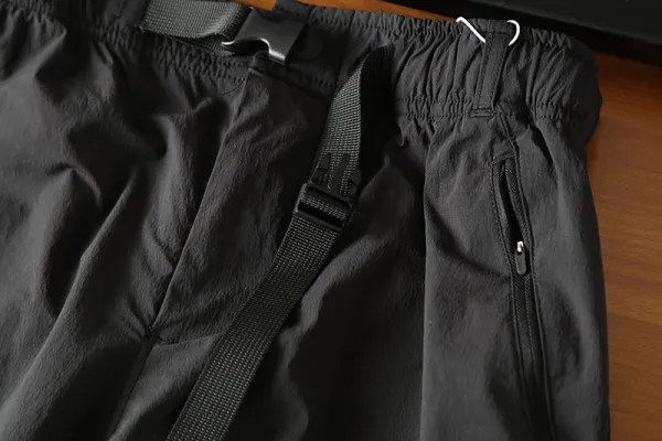 Design Quick-Dry Elastic Waist Shorts in Black, Purple, Olive Green, Beige, Pink - 25