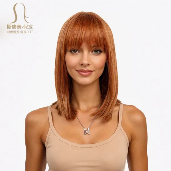 ZY-8501 Pink Ombre Synthetic Wig - 11