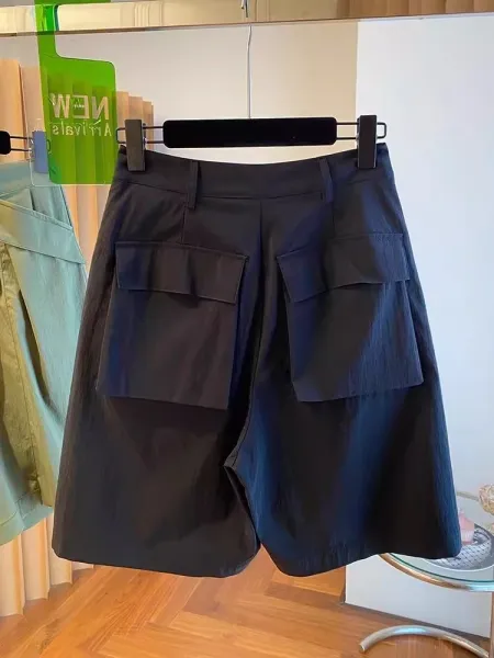Design Utility Cargo Shorts Navy - 9