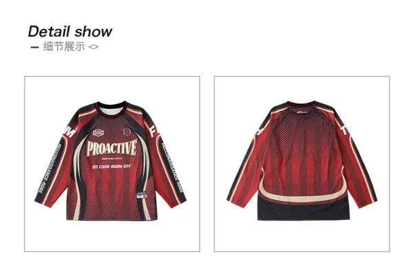 Proactive Sportswear Jersey + Tie-Dye Wide-Leg Pants Set - 15