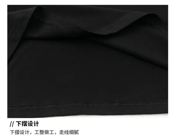 Design Streetwear Set: Glitter Graphic T-Shirt + Cargo Pants + Fingerless Gloves + Bandana Keychain Black/White - 21