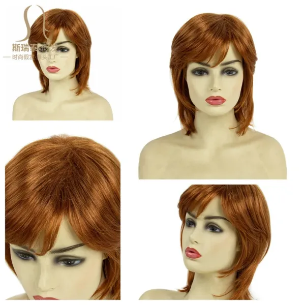 FANTASYWIG GF-W6124#16H613 Ash Blonde Layered Bob Wig - 18