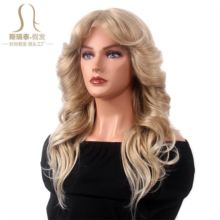 GF-SW5816#1 Black Body Wave Lace Front Wig - 13