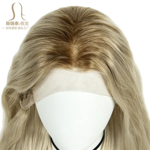 XWY-0247 Ombre Blonde Lace Front Wig - 12