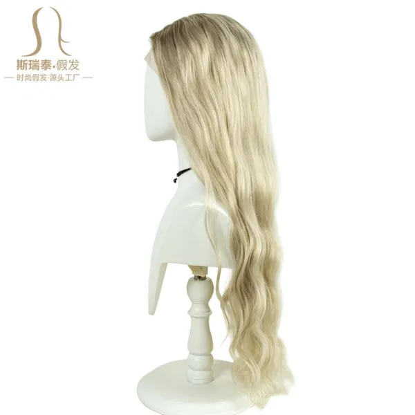 XWY-0247 Ombre Blonde Lace Front Wig - 14