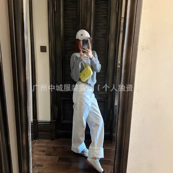 Chanel Classic Cap White Baseball Cap - 1