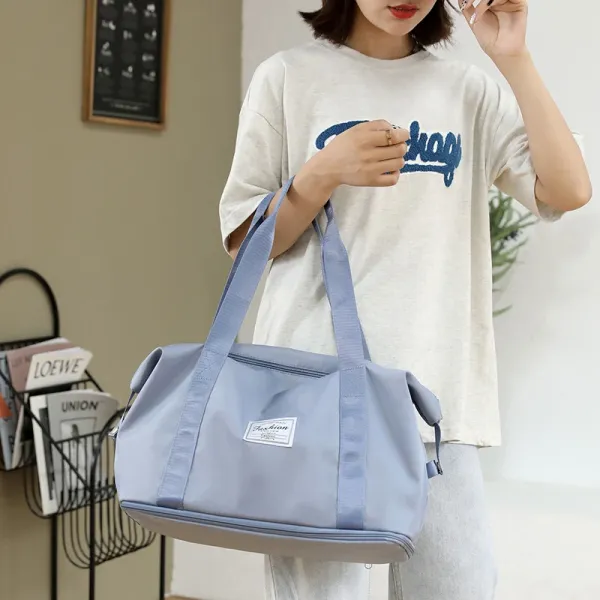 SINGMEE Foldable Duffle Bag Mint Green Travel Bag - 22