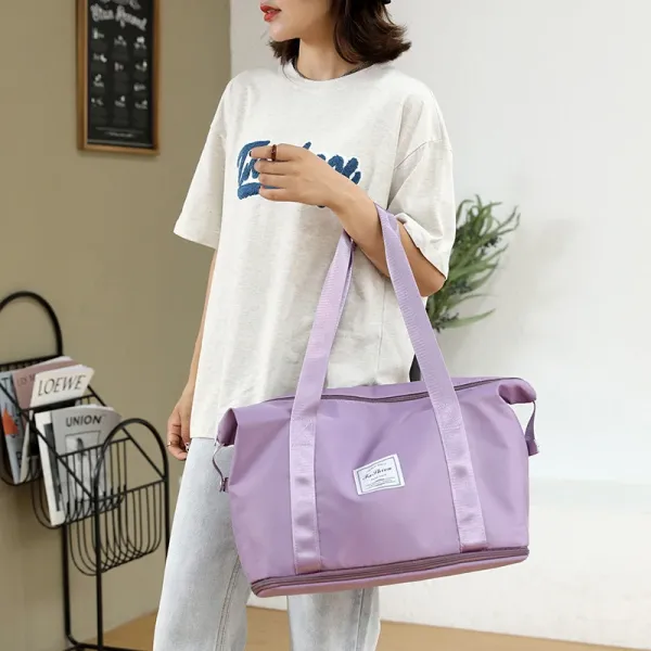 SINGMEE Foldable Duffle Bag Mint Green Travel Bag - 19