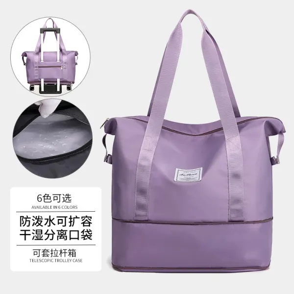 SINGMEE Foldable Duffle Bag Mint Green Travel Bag - 41